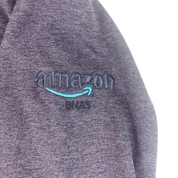 North Face Canyonlands 1/2 Zip Fleece Pullover Jacket Mens L Charcoal Gray SEE - Picture 4 of 16